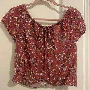 Floral Pink Women's Top
